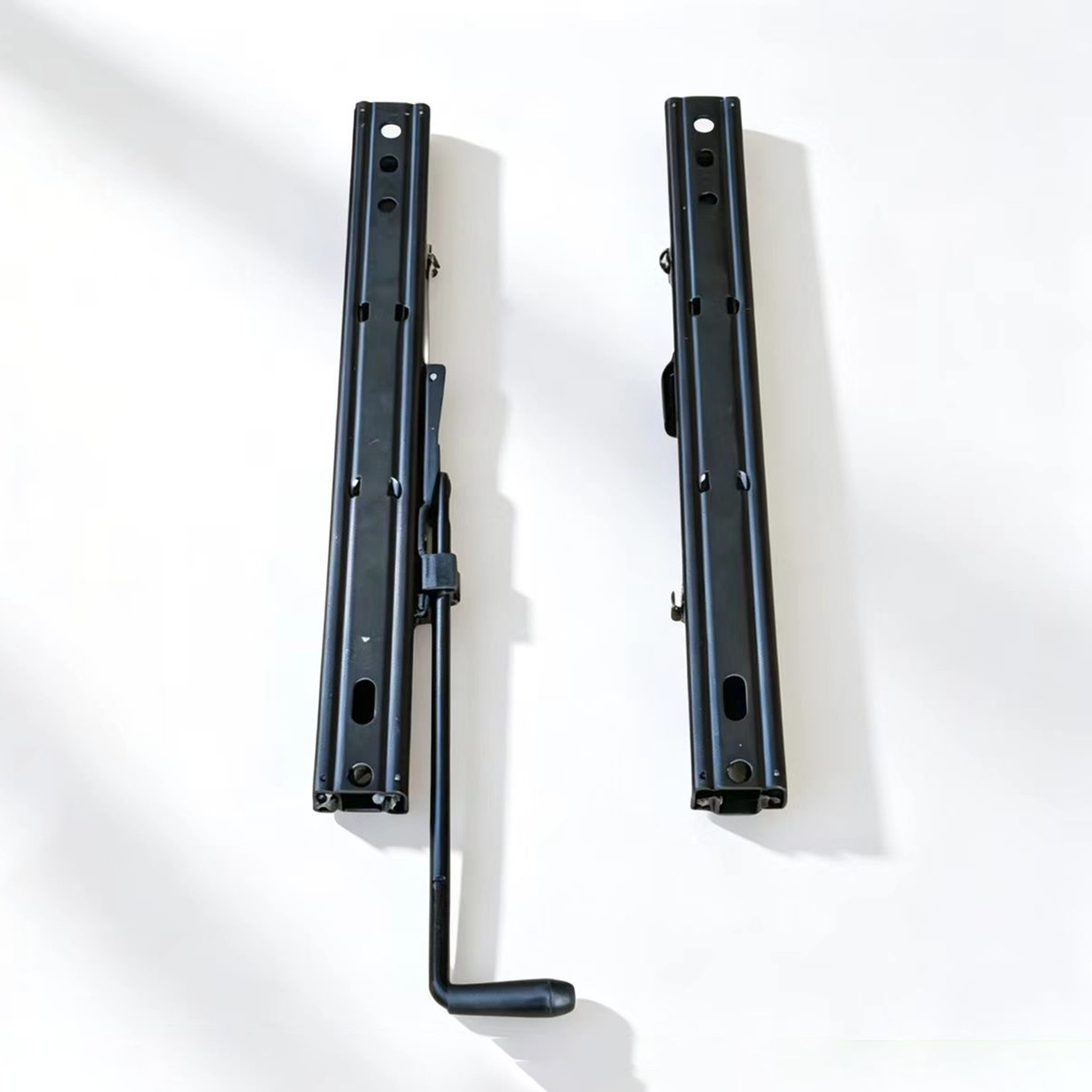 Car seat front and rear adjustment slide rail engineering car seat lengthened single lock sliding track commercial vehicle refit accessories