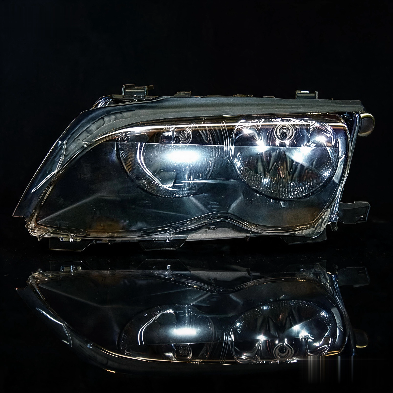 Левая передняя фара UNIMOTOR (новый), левый руль для американской модели, производство Словакии For BMW 1AL009059-051